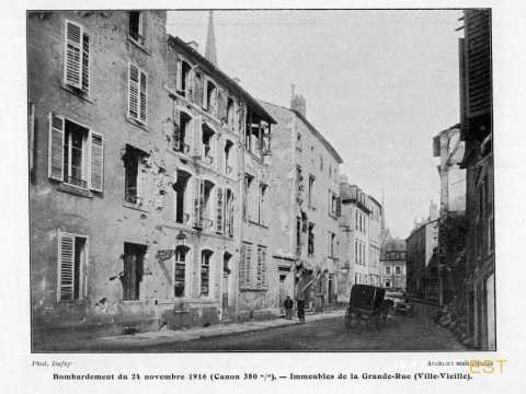 Bombardement du 24 novembre 1916 (Nancy)